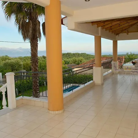 Luxury With A Swimming Pool In Lefkochoara, Messinias Villa Lefkochora